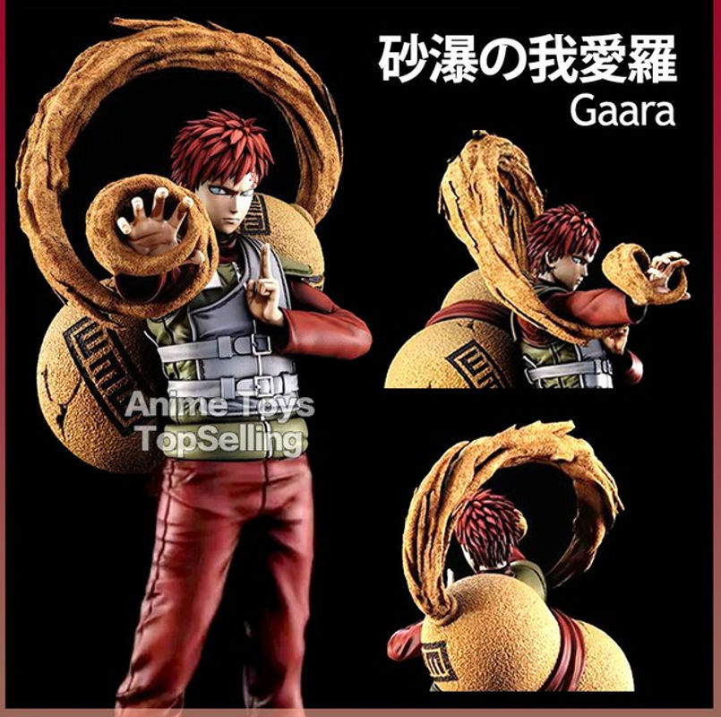 Bandai Naruto Gaara Anime Figur aus Kunststoff, mehrfarbig, Höhe: 25-27 cm - Bild 1