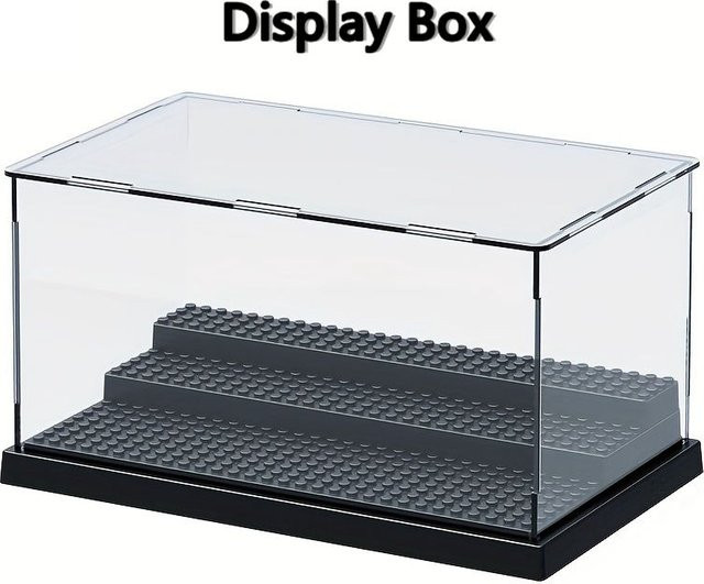 AMAZINGBLOKS Acryl Transparent Display Box, Staub Abdeckung Vitrine - Bild 1