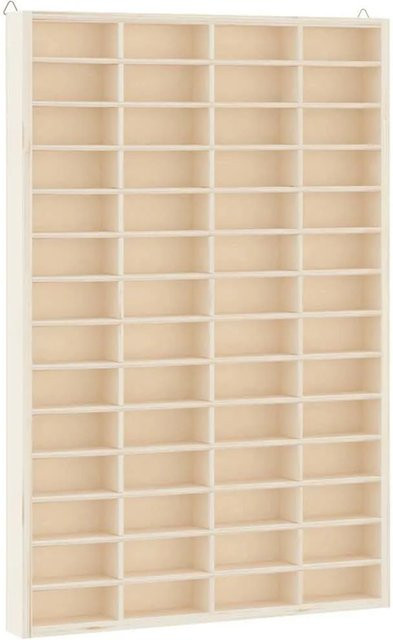 vidaXL Sammlervitrine aus Sperrholz mit 56 Fächern, B/T/H: 40 x 4,5 x 60 cm - Bild 1