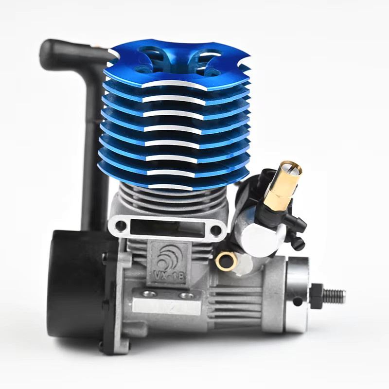 VRX RACING Nitromotor für RC-Auto 1/10 Buggy Monster Truggy, VX 18 Motor, 2,95 ccm, Seilzugstarter - Bild 2