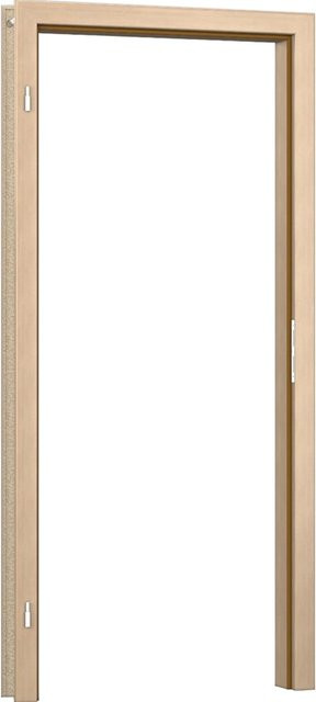 GetaDoor Türzarge CPL Cappuccino Holznachbildung, Farbe Beige/Braun, Anschlag L, B/H/T: 61 x 198,5 x 33 cm - Bild 1