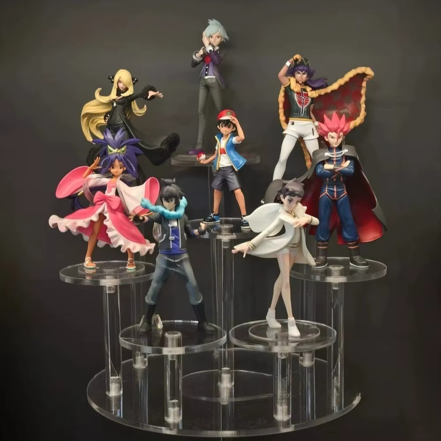 Potdemiel Pokémon Anime-Figur Die Acht Großen Meister, Actionfigur, Kunststoff - Bild 4