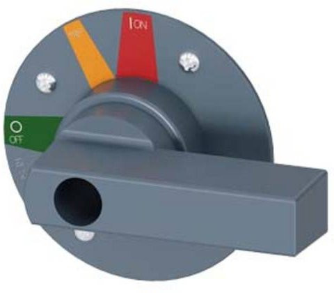 Siemens 3VA9487-0GC11 Leistungsschalterzubehör, Grau, B/H/T: 7,0 x 7,0 x 3,6 cm - Bild 1
