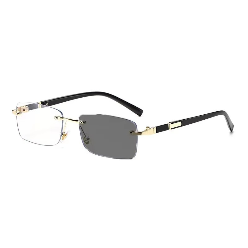 ERIKOLE Korrektionsbrille, randlos, rectangular, Metall, Unisex - Bild 3