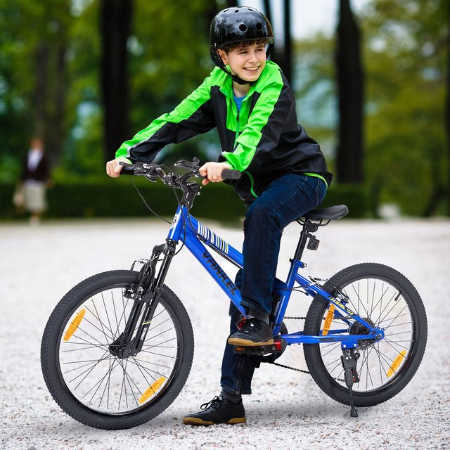 Sinaopus Kinder-MTB-Fahrrad, 20 Zoll, 6-Gang, leichtes Mountainbike - Bild 1