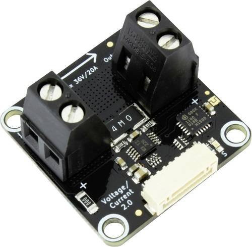 TinkerForge 2105 Leistungs Spannungs und Strommesser in Schwarz passend für Einplatinen-Computer - Bild 1