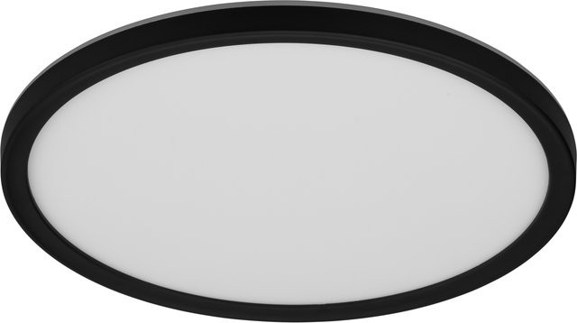 LIVARNO Deckenpanel Slim LED mit Bewegungssensor, Rund, Schwarz - Bild 1