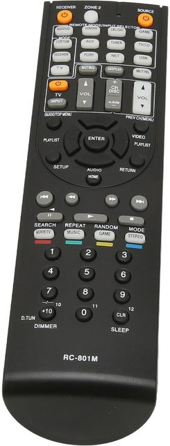 mfySpace RC 801M Fernbedienung für AV-Receiver in Grau - Bild 1