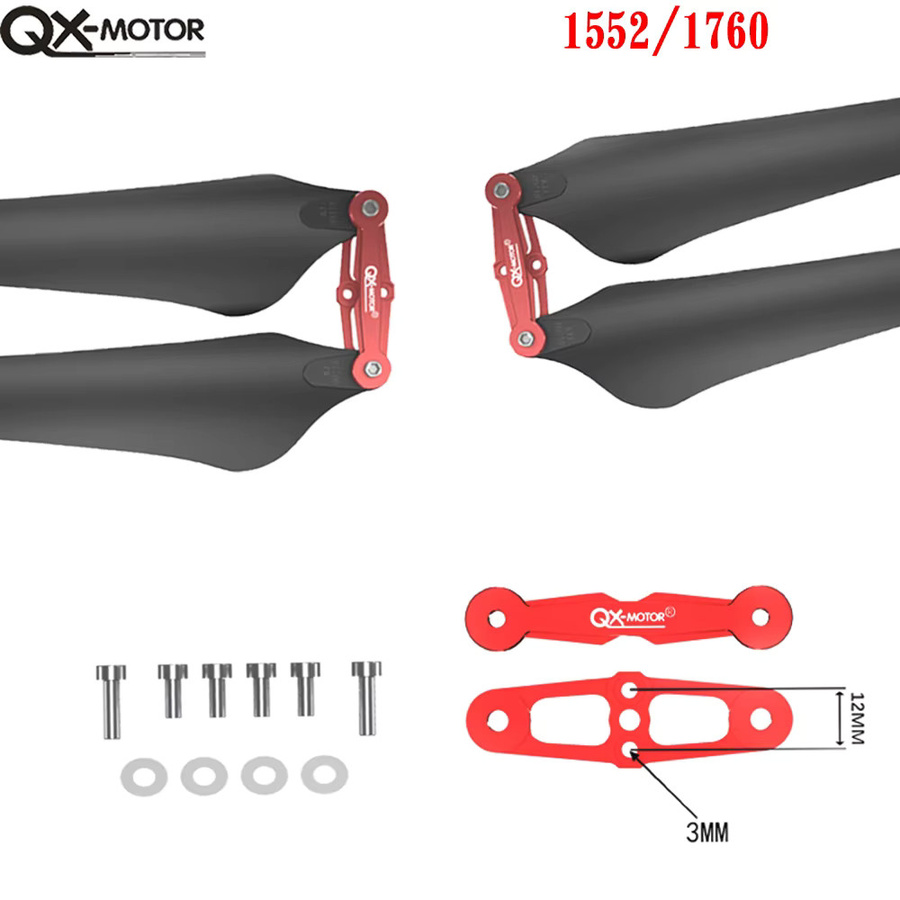 QX-MOTOR Propellerblätter, Carbon-Kunststoff, ab 14 Jahren - Bild 4