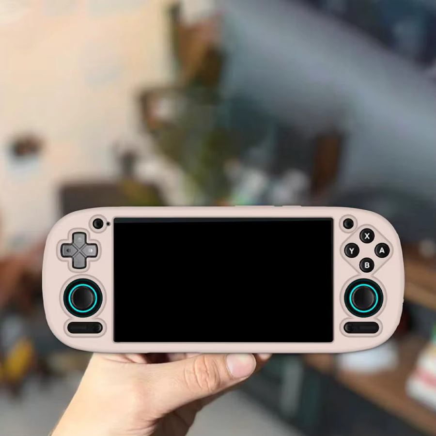 Staubdichte Silikon-Schutzhülle für Retroid Pocket 5 RP5 in Schwarz - Bild 4