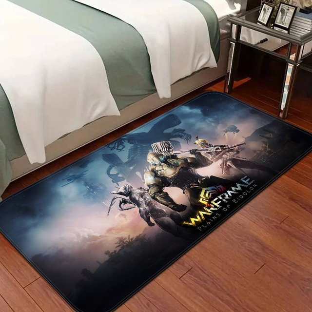 Rutschfeste Warframe Küchenmatte im nordischen Stil für Küche, Wohnzimmer oder Schlafzimmer von Potdemiel - Bild 1