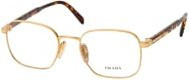 Prada PR A55V Korrektionsbrille, Vollrand, Quadratisch, Herren, Gold - Bild 1
