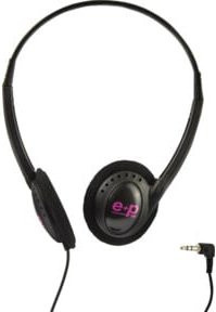 e+p Stereo-Kopfhörer C 21 On-Ear in Schwarz mit 3,5 mm Klinkenanschluss - Bild 1