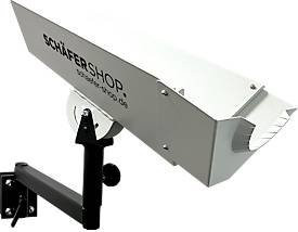 Schäfer Shop Pure Schwenkarm für ergonomische Papierentnahme, Radius 400 mm, kompatibel mit PA1500, schwarz-grau - Bild 1