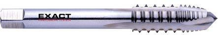 Exact 02064 Einschnittgewindebohrer metrisch M6 mit 1mm Steigung, rechtsschneidend nach DIN 352, Form B, HSS-E Cobalt, Farbe: Silber - Bild 1