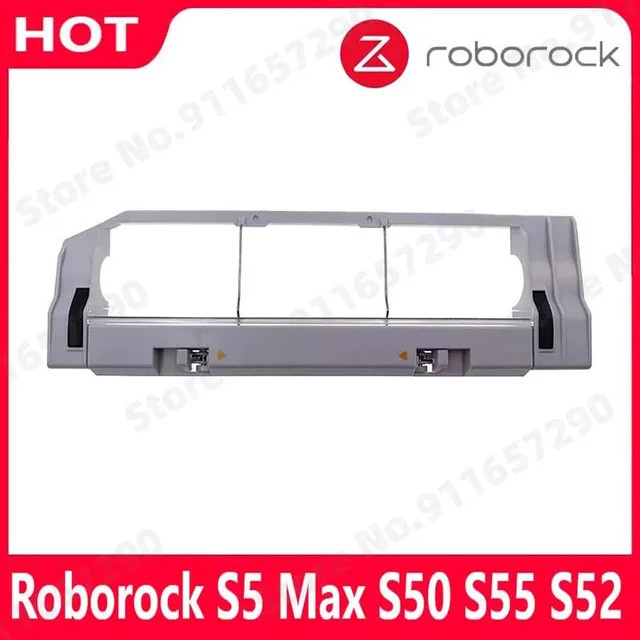 Roborock und Xiaomi Roboterstaubsauger Zubehör Set mit Bürsten und Rollenabdeckung in Grau - Bild 1