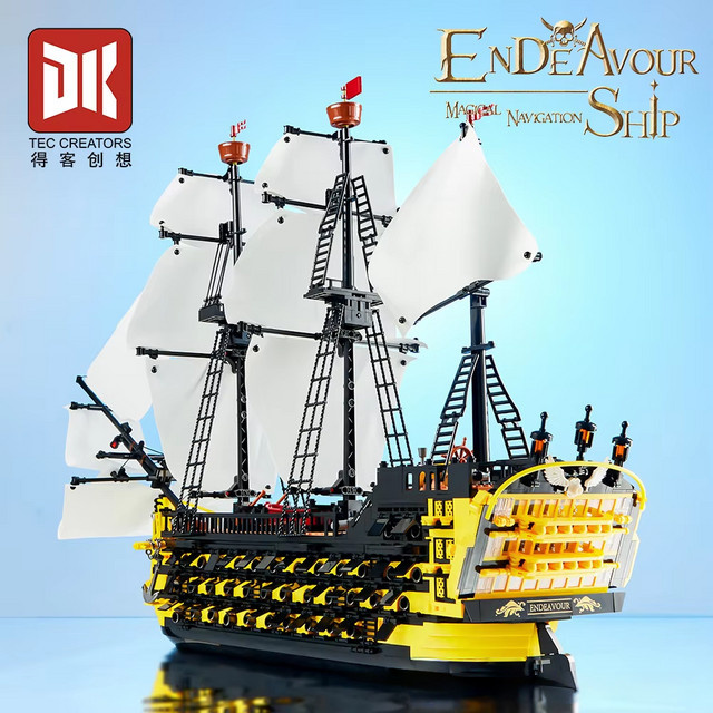 TEC CREATORS Piratenschiff Endeavour, Bausteine, ab 8 Jahren - Bild 1