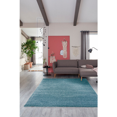 Schöner Wohnen Kollektion Teppich Pure in Türkis mit abstraktem Design, B/L: 80 x 150 cm - Bild 3