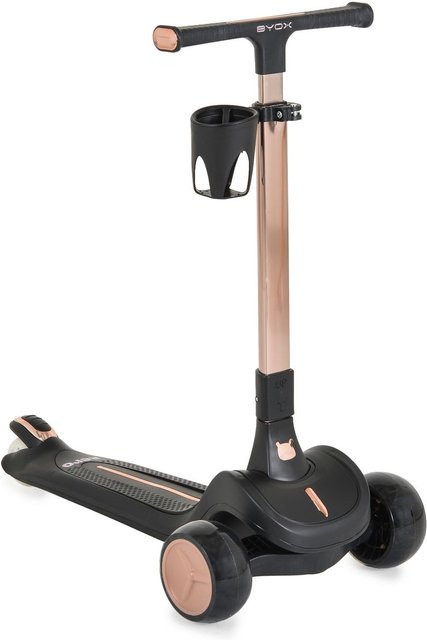 Byox Kinderroller Aero klappbar schwarz ab 3 Jahren - Bild 1