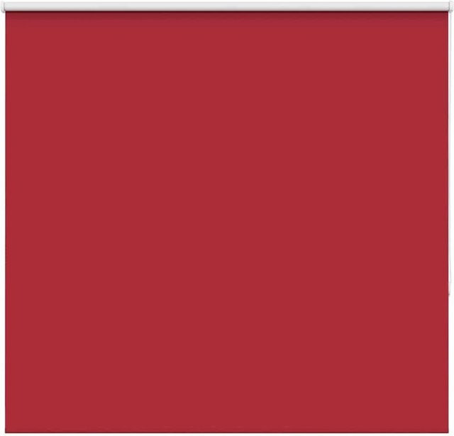 vidaXL Verdunkelungsrollo aus Polyester in Rot, B: 160 cm, H: 150 cm - Bild 1