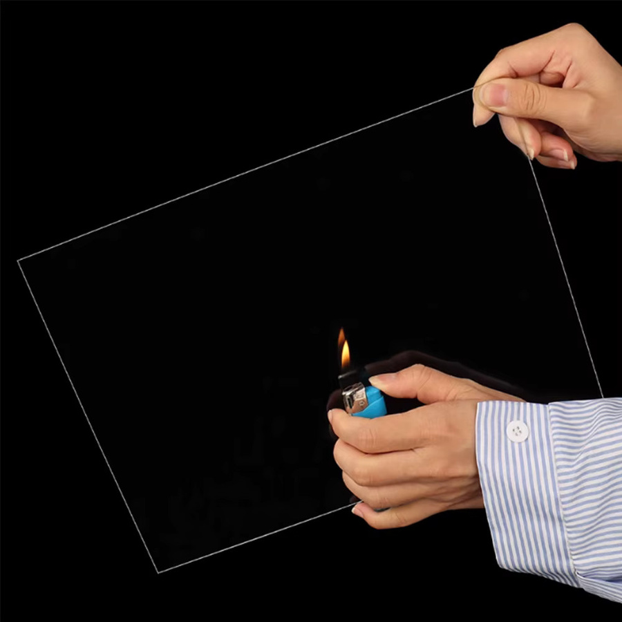 Hochtransparente PET-Kunststoffplatte in verschiedenen Stärken und Formaten, Farbe: transparent - Bild 2