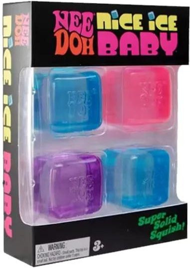 Nice Ice Baby Fidget Cube Set, 4er-Pack, Knet-Sensorik-Spielzeug - Bild 1