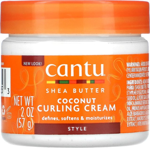 Cantu Kokosnuss-Lockencreme mit Shea Butter, 57 g, lockiges Haar - Bild 1