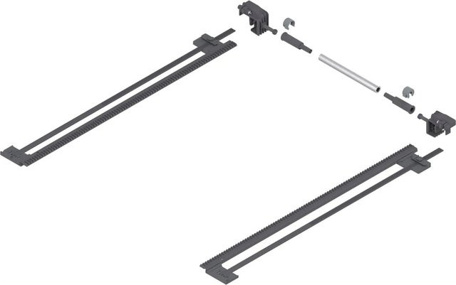 Blum Seitenstabilisierung Tandem für 550H in Grau - Bild 1
