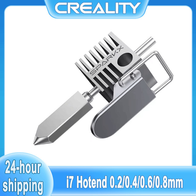 Creality SPARKX I7 Hotend aus Kupferlegierung und gehärtetem Stahl für FDM 3D-Drucker in Silber - Bild 1