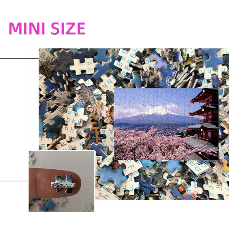 MaxRenard Fuji Berg Landschaft, Puzzle, 1.000 Teile, Pappe / Karton - Bild 4