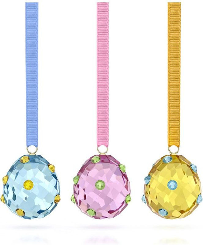 Swarovski Kristallfigur Eier 5748225 in Mehrfarbig als geometrische Glasdekoration für Ostern - Bild 1