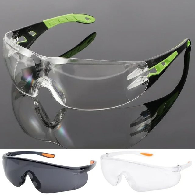 Universelle Anti-Spritzschutzbrille für Motorrad und Industrie als winddichter Augenschutz in Transparent - Bild 1