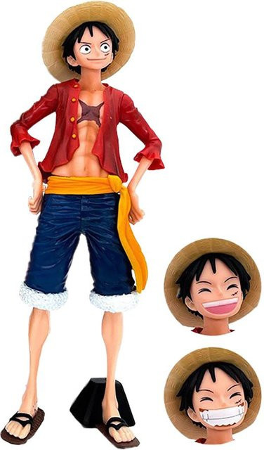 Yiran toy 1 One Piece Luffy Gesichtswechselnde Puppe Figur Modell - Bild 1