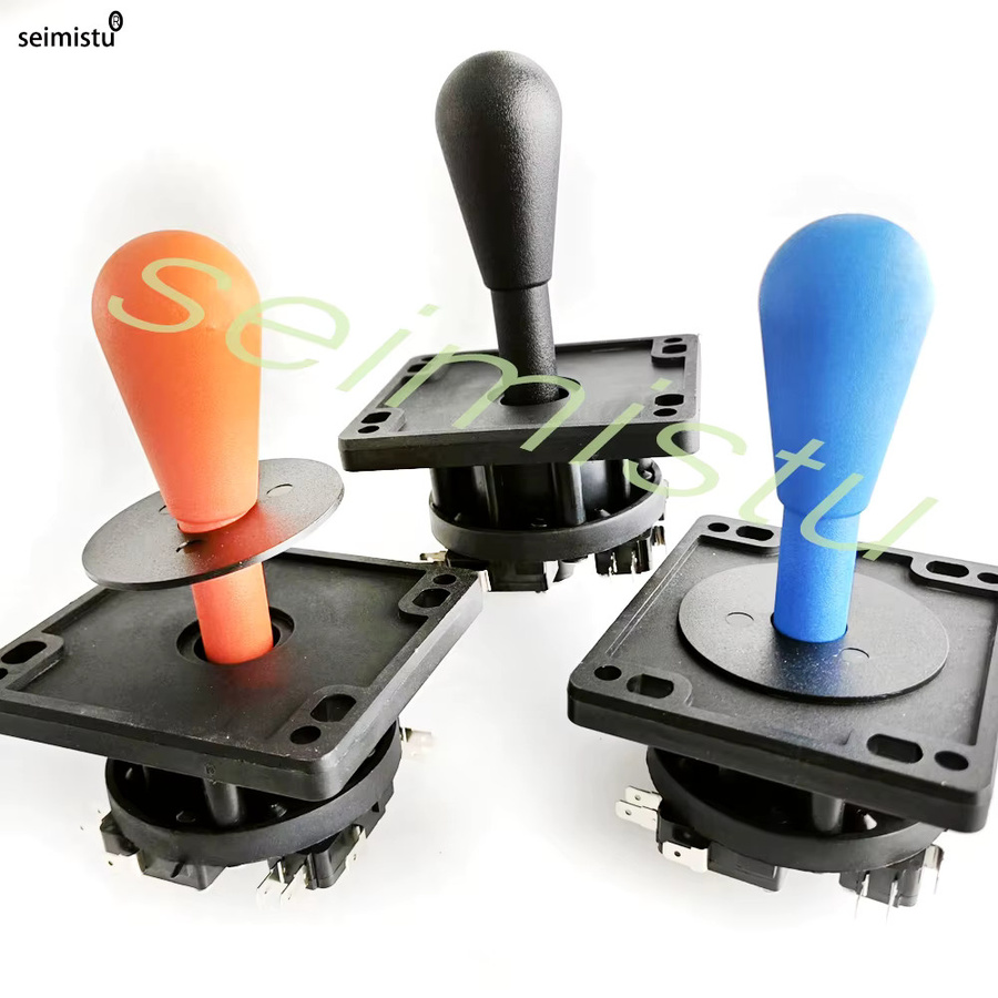 Happ Retro Arcade Joystick mit Long Shaft Stick in Schwarz für Fighting Games und DIY Arcade-Konsole - Bild 3