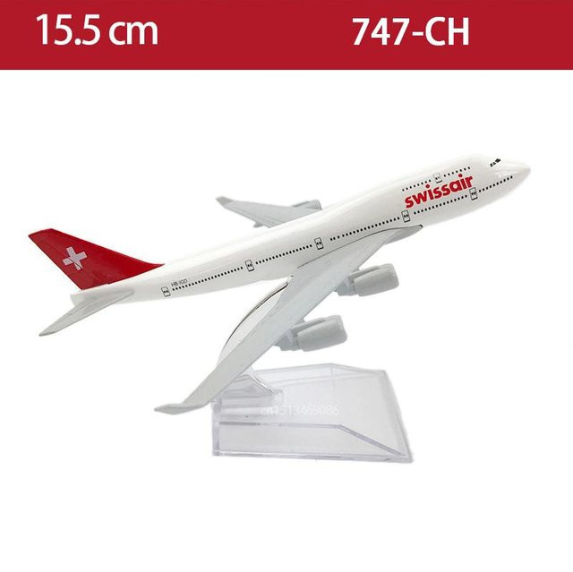 Linyi toy car 747 British Malaysia Airways B747 Airlines, Spielfahrzeug, 1:500, Metall, ab 14 Jahren - Bild 1