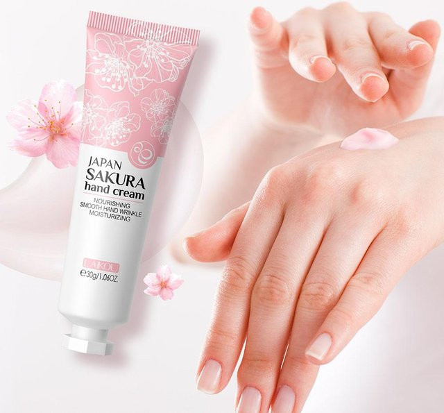 LAIKOU Sakura Handcreme, 30g, Unisex - Bild 1