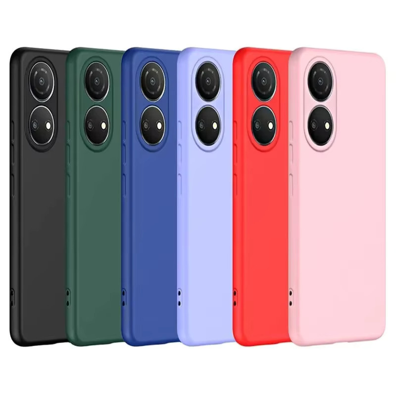 Flexible Silikon TPU Schutzhülle für Honor 90, Honor Smart 70 und Honor 50 Lite in Schwarz und Grün - Bild 3