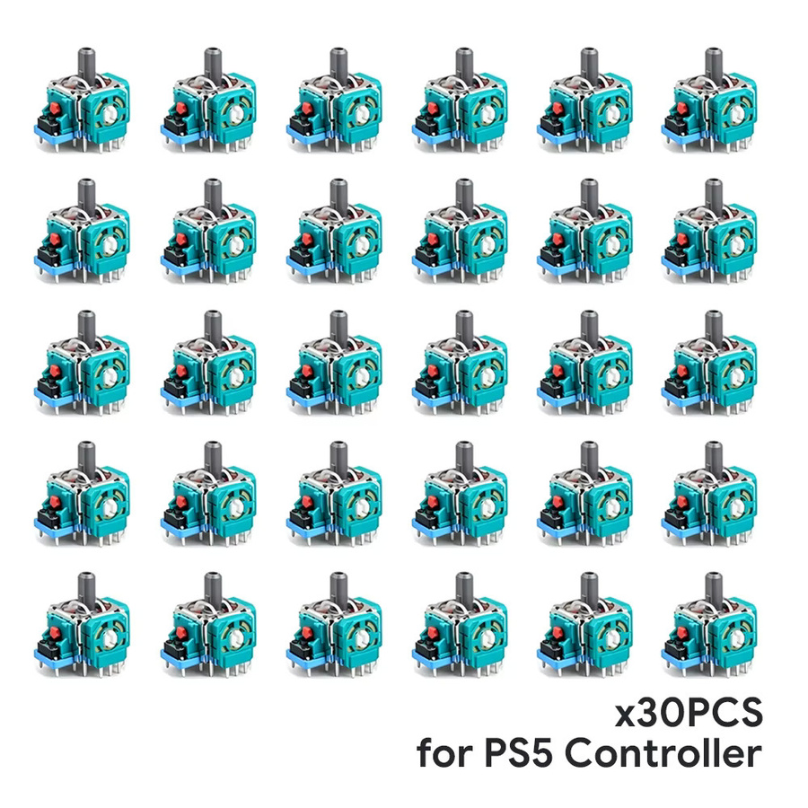 DATA FROG 3D Analog Joystick Ersatz ThumbStick Reparatur Teile für PS5, PS4, Switch Pro und Xbox One in Multicolor - Bild 2
