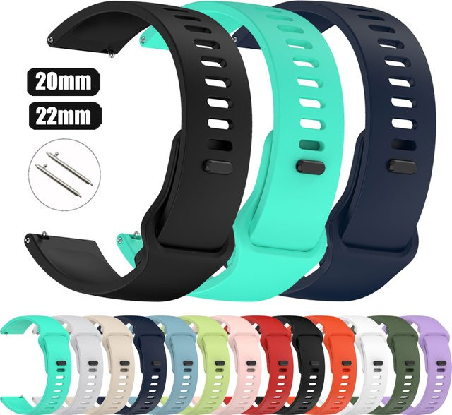 Xiaomi Uhrenarmband Silikon, 22 mm, Unisex - Bild 1