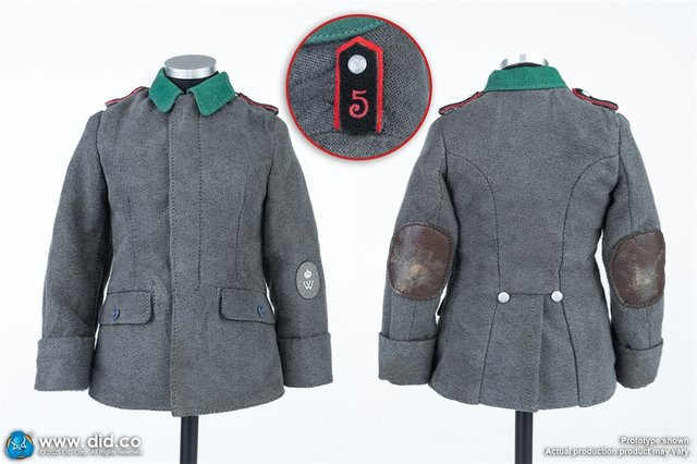 DID Soldatenpuppe Herrenuniform, Zubehör, 1/6 - Bild 1