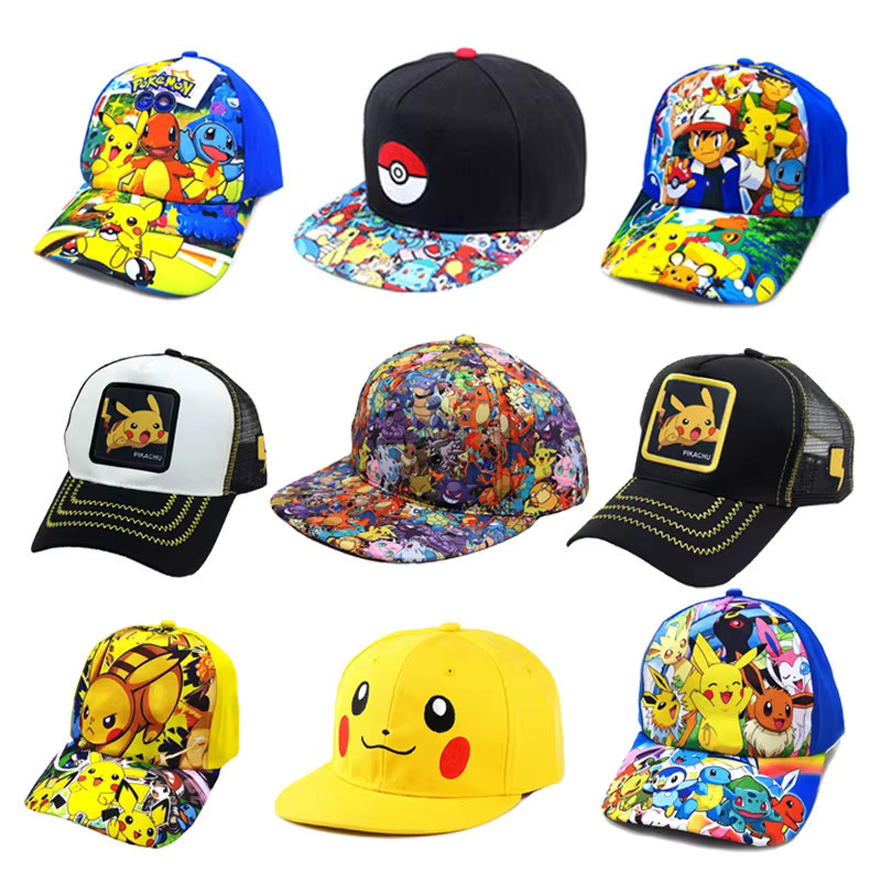 TAKARA TOMY Pokemon Pikachu Baseballkappe, Hut - Bild 2