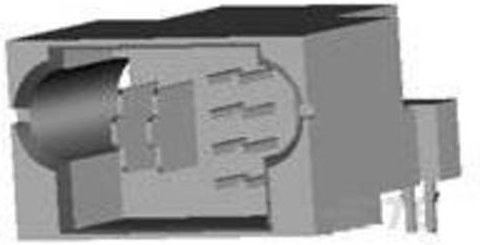 TE Connectivity Tray 6450832-8 Grau - Bild 1