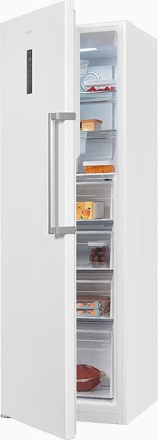 Exquisit GS295-NF-H-040E Gefrierschrank in Weiss mit No-Frost und Dynamic Cooling, Standgerät, B/T/H: 60 x 66 x 246 cm - Bild 1