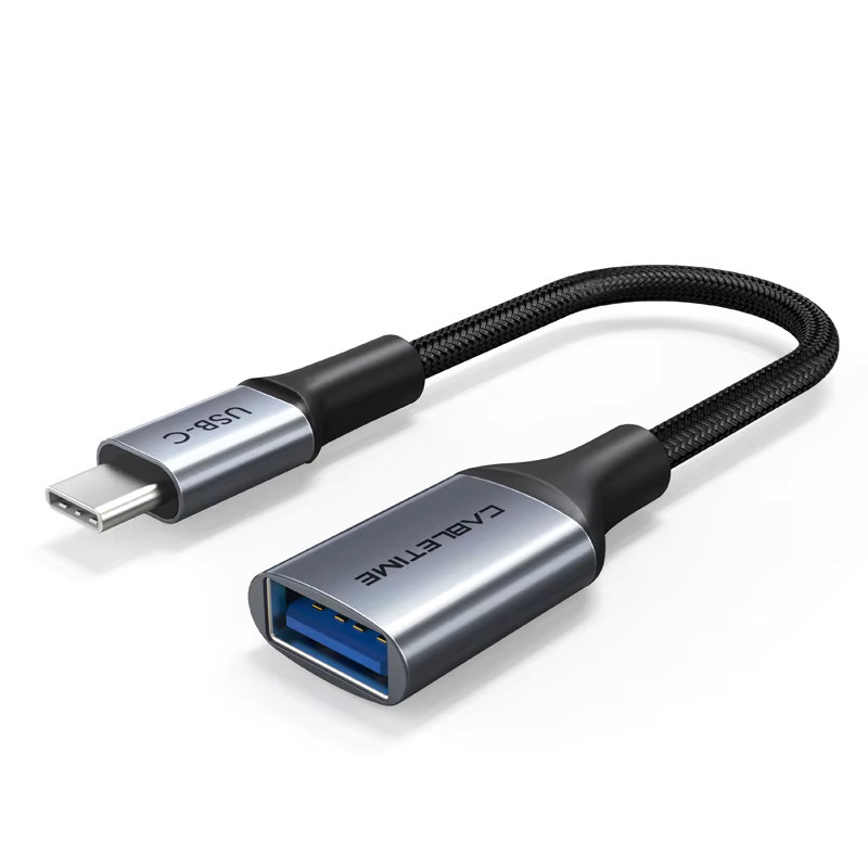 CABLETIME USB-C auf USB 3.0 Adapter mit OTG-Funktion für MacBook Pro, Smartphone und PC, 5 Gbit/s - Bild 5