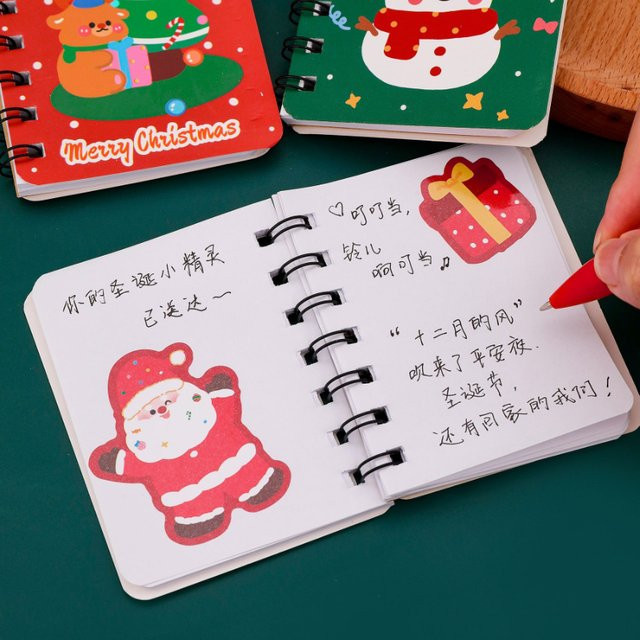 Kawaii Notebook mit Cartoon-Design für Schule und Büro, liniertes Schreibheft aus Papier mit Flexcover, Mehrfarbig - Bild 1