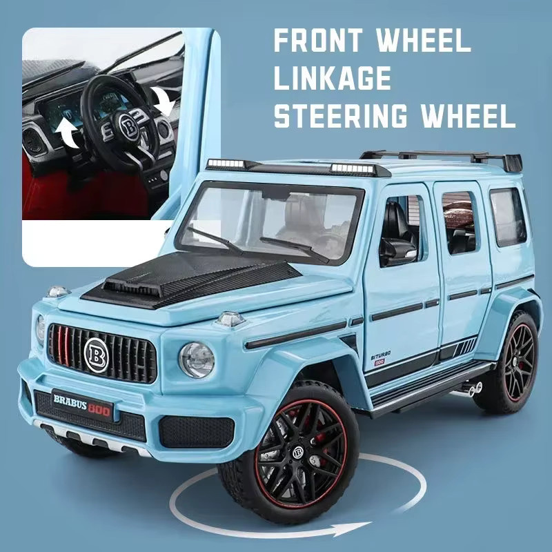 Mercedes Benz BRABUS G800, Modell Auto, 1:24, Metall - Bild 3