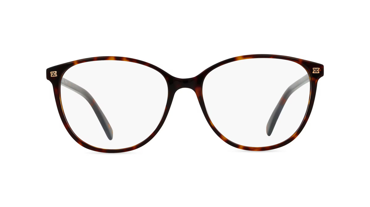 Escada ESCVES459 Korrektionsbrille, Unisex, Vollrand, Oval, Acetat, Braun - Bild 1