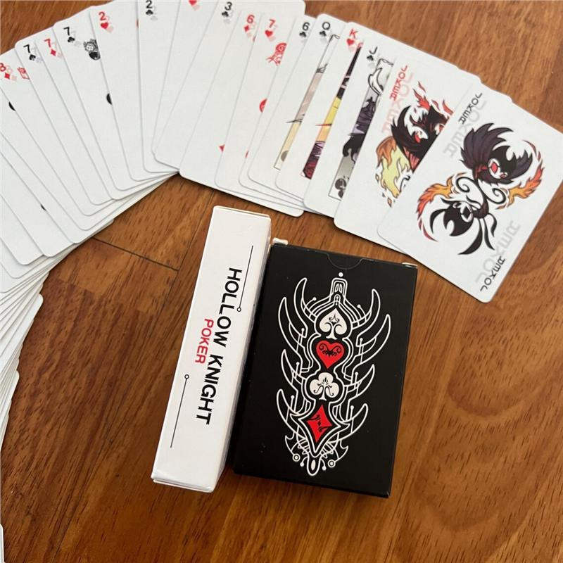 Yiran toy Hollow Knight Pokerkartenset Schwarz-Weiß - Bild 2
