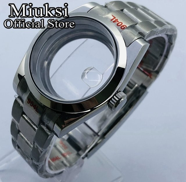 Miuksi Uhrenarmband Edelstahl, Silber - Bild 1