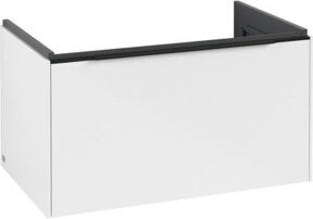 V&B Waschtischunterschrank Subway 3.0 in Weiß, B/T/H: 77,2 x 42,9 x 47,8 cm - Bild 1